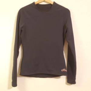 Chillys Black Longsleeve Thermal Top